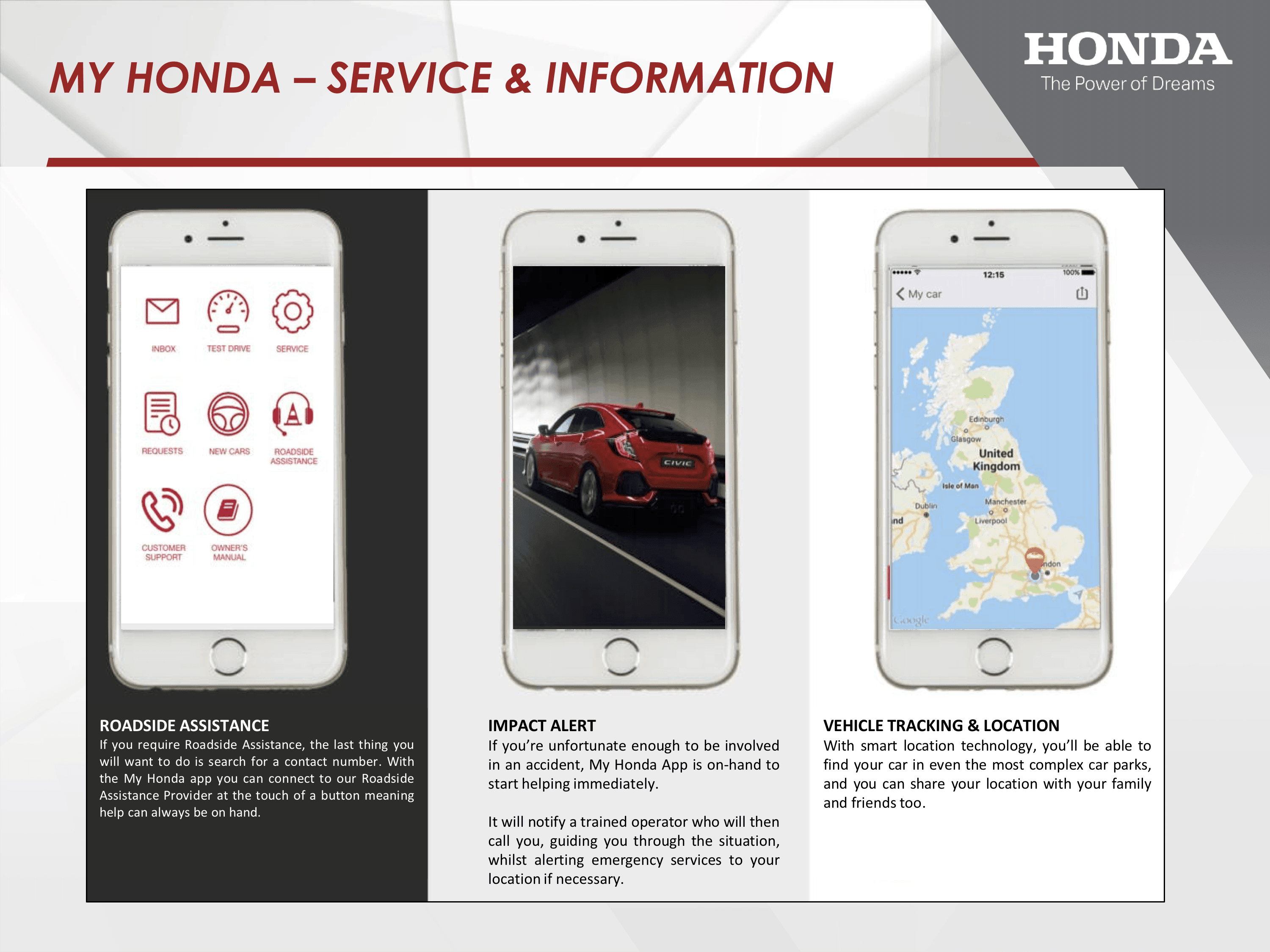My Honda app